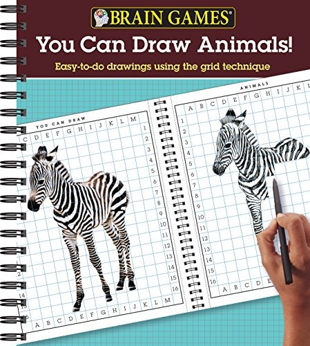 Brain Games® You Can Draw Animals! Easytodo Drawings Using 