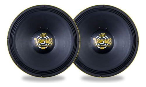 Falante Eros Target Bass Double Magnet 4k 18 2000rms Branco