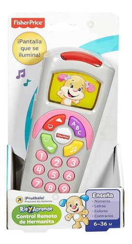 Fisher Price Ríe Y Aprende Control Remoto De Hermanita