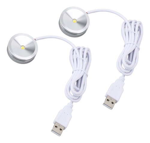 Cable Led De 4.2 Pies Con Enchufe Usb Redondo Para Pantalla