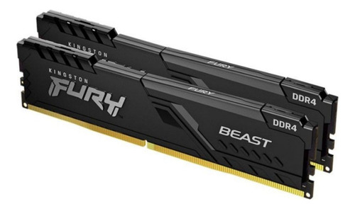 Módulo De Memoria Ddr4 Ram 3600 Kingston Fury Beast 16g (8*2