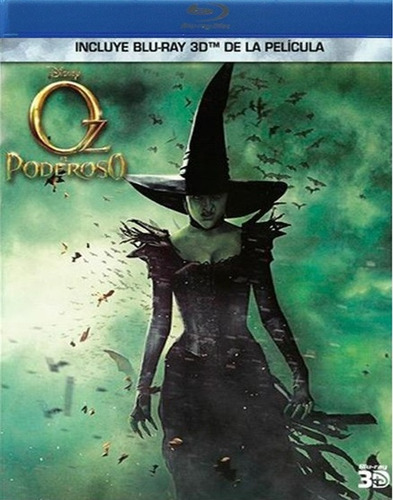 El Poderoso Oz The Great And Powerful Pelicula Blu-ray 3d