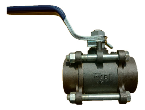 Válvula Esférica 3 Cuerpos Ø 1-1/2 Npt 2146rt 725psi Marpac