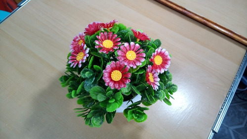 Planta De Flores Artificiales En Maceta Bonsái Decoración
