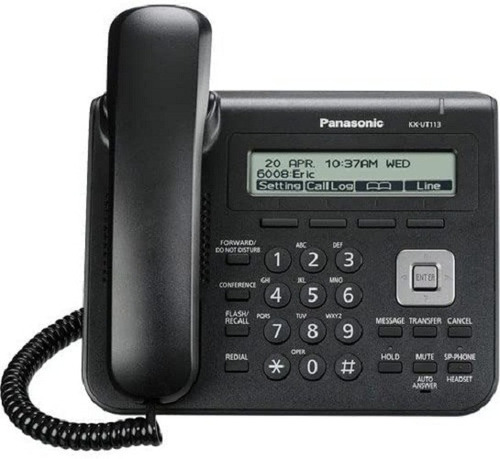 Kx-ut113x-b Telefono Panasonic 3 Lineas 2 Ether Port En 85v