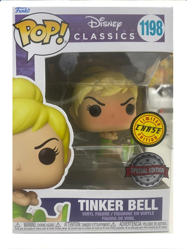 Pop Disney: Grumpy Tinkerbell #1198 Chase