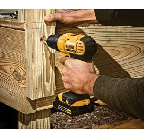 Juego De Taladro Compacto Dewalt Dcd771c2 De 20 Vatios