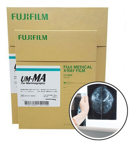 Pelicula Radiografica Fuji Um-ma 18x24 Medical X-ray Film