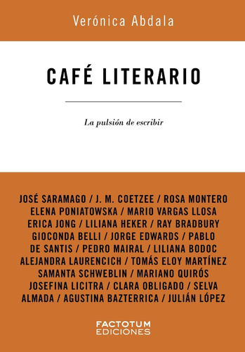 Libro Café Literario Verónica Abdala Nuevo