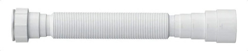 Sifão Krona Extensível Universal Dn38/40/48/50 Branco 73cm