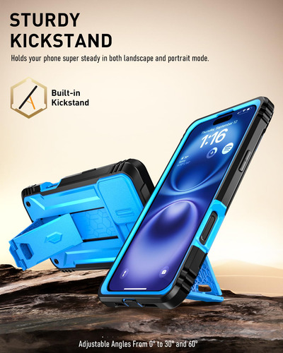 Capa De Telefone Poetic Revolution Para iPhone 16 Plus 6.7