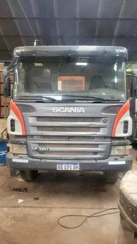 Scania P380 8x4 Volcador Caja 20m3 Chapa Hardox Trabajando