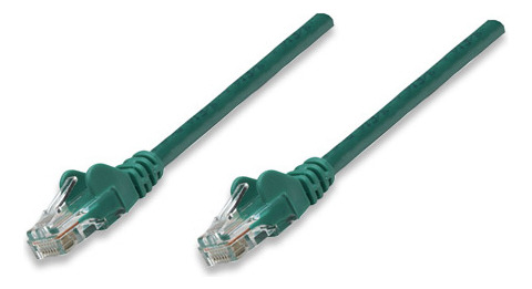 Patchcord Cat5e 0,9 M / 3 Feet Verde Intellinet