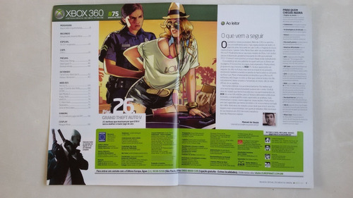 Revista Xbox 360 75 Far Cry 3 Detonado Hitman Lego 235n (Usado)