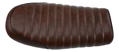 , Marrón Moto Café Racer Asiento Retro Asiento Plano .