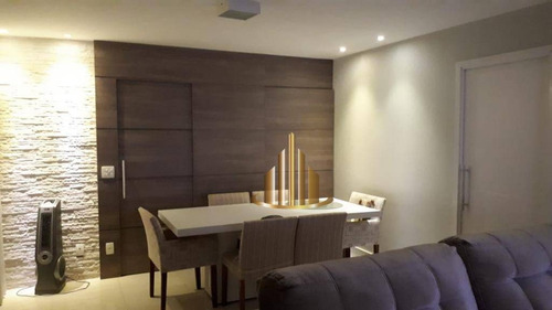 Apartamento Com 3 Dormitórios Sendo 1 Suíte À Venda, 156 M² Por R$ 1.370.000 - Alphaville - Barueri/sp - Ap1182