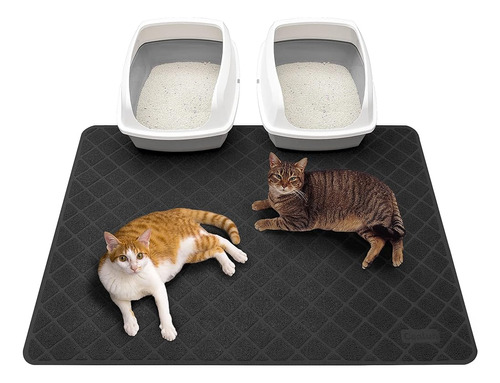 Conlun Cat Litter Mat Trampa De Arena, Malla De Rejilla De P