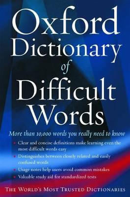 The Oxford Dictionary Of Difficult Words - Archie Hobson