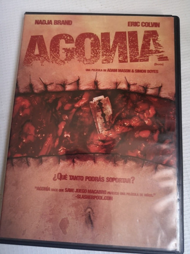 Agonía Película Dvd Original Terror Suspenso Original 