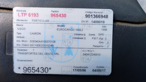 Imagen 12 de 12 de Iveco Eurocargo