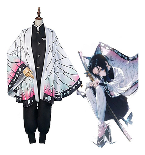 Disfraz De Halloween Shinobu Kimetsu No Yaiba Cosplay