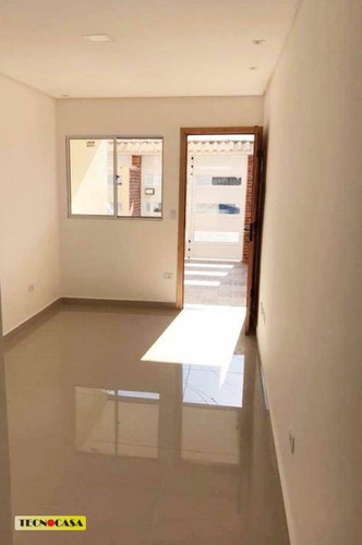 Imagem 1 de 22 de Lindo Sobrado Com 02 Dormitórios Para Venda Com 55 M² No Bairro Balneário Maracanã Em Praia Grande/sp. - So2204