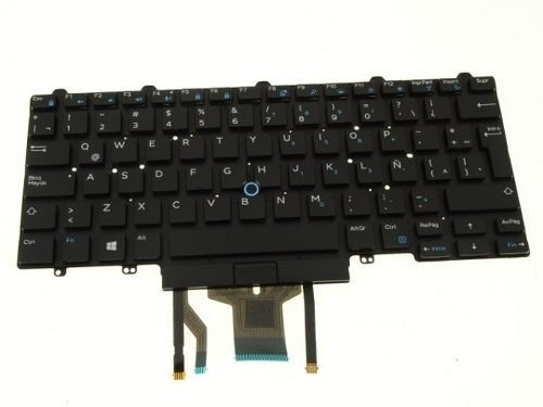 Dell Latitude E7450 E5450 E5480 Español Retroiluminado (Usado)