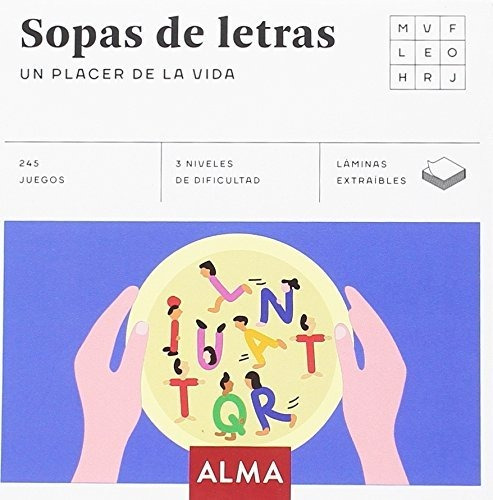 Libro Sopas De Letras, Un Placer De La Vida