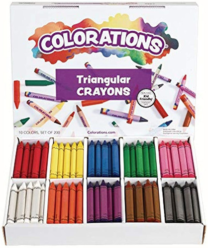 Juego Grande De Lapices De Colores Triangular Classpack  Ju