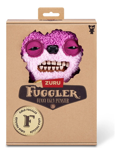 Fuggler Peluche Con Dientes Laboratory Misfits Color Teddy Bear Gold