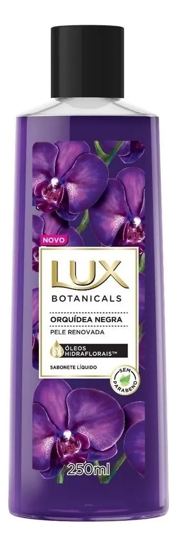 Sabonete Líquido Lux Botanicals Orquídea Negra 250ML