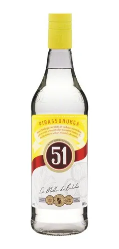 comprar Cachaça Aguardente 51 Pirassununga Garrafa 965ml