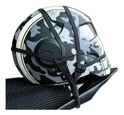 Red para casco de moto sale
