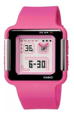 Reloj Casio Para Mujer Lcf20 Análogo-digital Retro