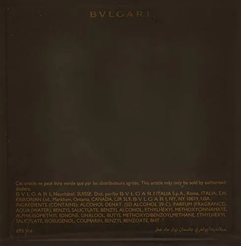 Perfume Splendida Jasmin Noir De Bvlgari, 50 Ml