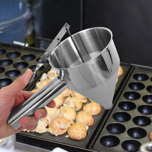 Dispensador De Tartas Con Embudos Y Soporte Para Fugas De Al