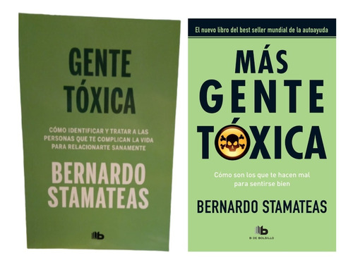 Gente Toxica + Mas Gente - Stamateas - 2 Libros Bolsillo 