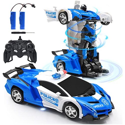 Zahooy Transform Rc Car Robot For Kids,remote Control Ljc61