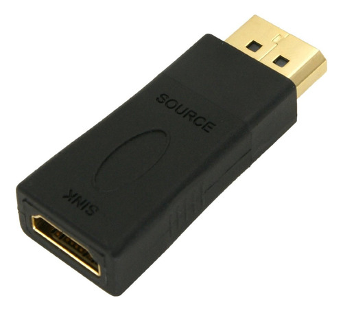 Adaptador Convertidor Displayport (no Usb) A Hdmi, Macho Dp 