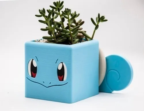 Maceta Pokemon Squirtle Portalapices Decoracion Bazar