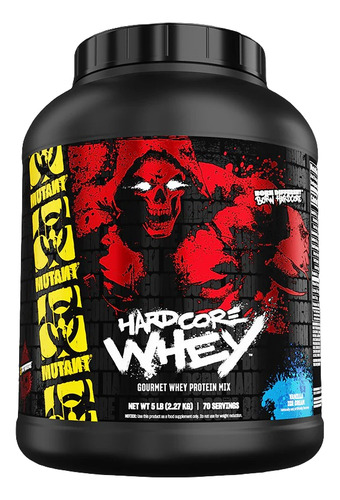 Mutant Hardcore Whey 5 Lbs Gourmet Protein Mix 5lbs 68 Serv Sabor Cookies And Cream