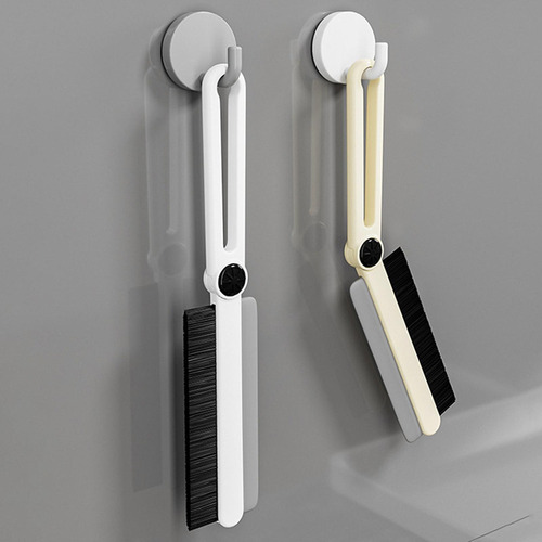 Cepillo Para Grietas 2 En 1, Limpiador Para Puerta De Ducha,