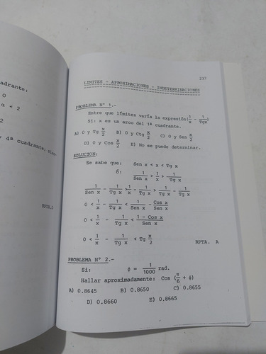 Libro Colección Sigma Trigonometría Curso Completo