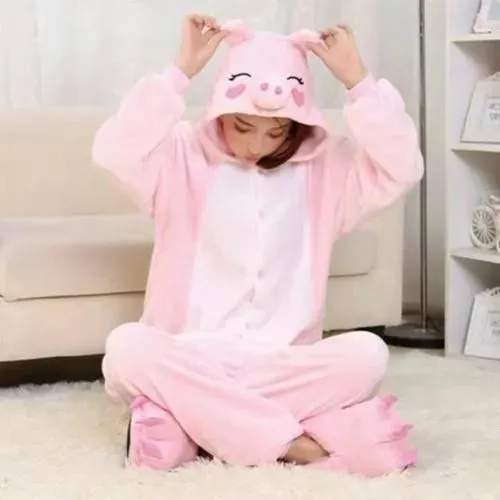 Pijama de cochinito sales
