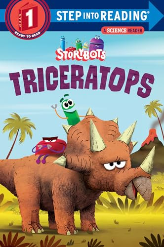 Triceratops - Storybots - Step Into Reading 1, de Storybots. Editorial Knopf Books, tapa blanda en inglés internacional
