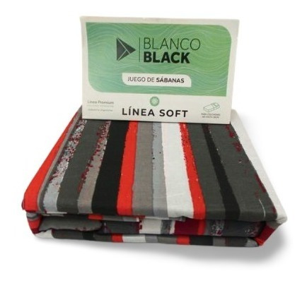 Imagen 4 de 4 de 10 Sabana Blanco Black Soft 2 1/2 Est. Mayorista