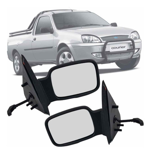 Par Retrovisor Courier 97 98 99 2000 2001 2002 Com Controle