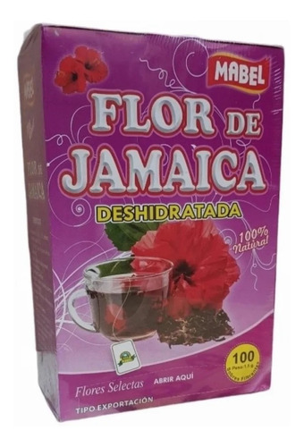 Te Flor De Jamaica 100 Bolsitas