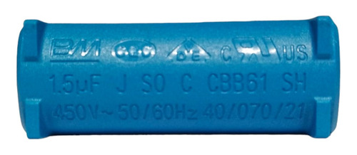 Capacitor P/minisplit De 1.5 Mf Para Soldar Tarjeta Arduino