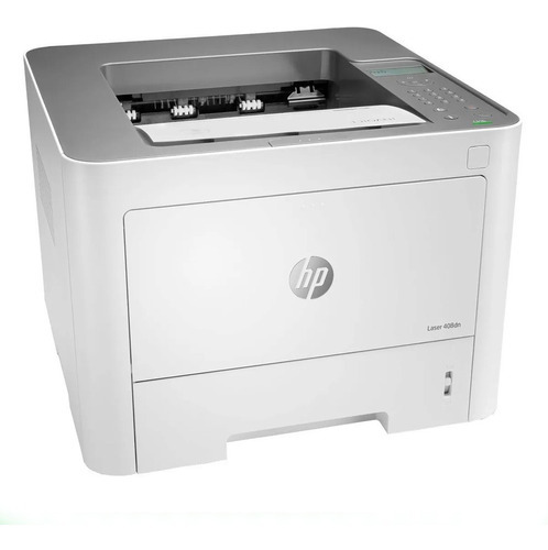 Impresora 408 Dn Printer Hp Laser Para Oficinas Color Blanco